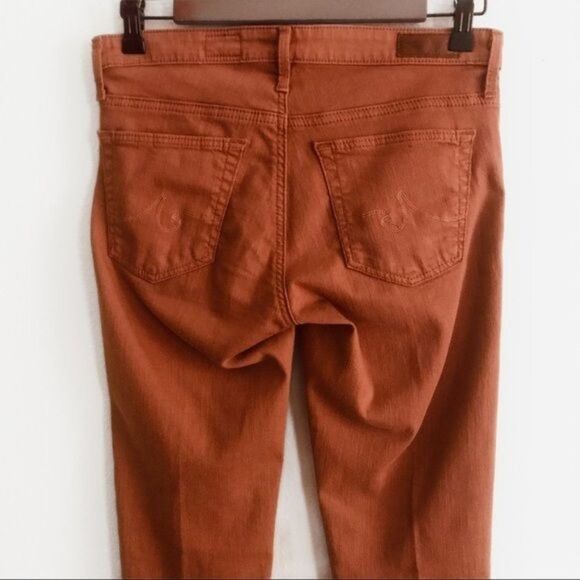 AG ADRIANO GOLDSCHMIED The Stevie Color Raw Edge Ankle Jeans Size 26 - Picture 8 of 8